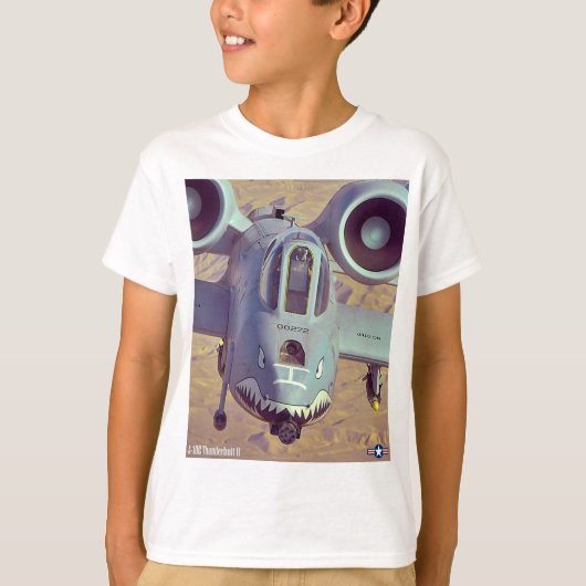 A-10C THUNDERBOLT II T-SHIRT (Voorkant)