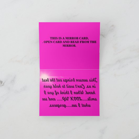 A 113C - Dit seizoen brengt het beste in ons naar  Bedankkaart (Binnen)