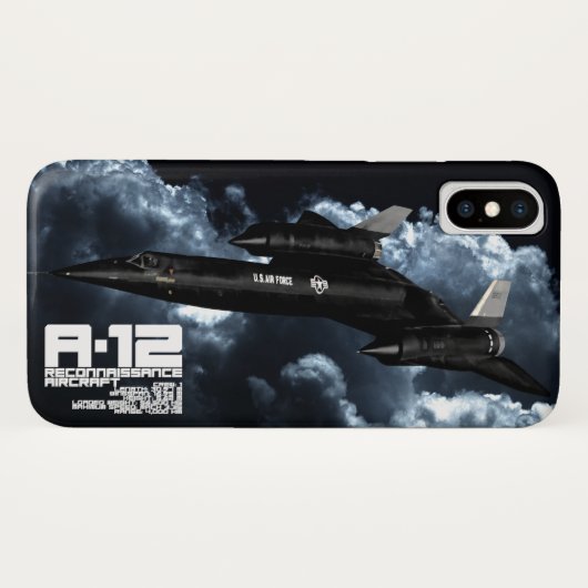 A-12 Case-Mate iPhone CASE (Achterkant (horizontaal))
