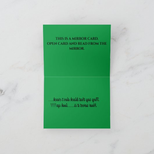 A 146C - Hoe lief is het bedankje Bedankkaart (Binnen)