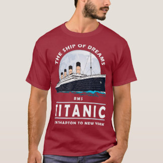 A 1912 Twitter-boot met Titanic-reisboot T-shirt
