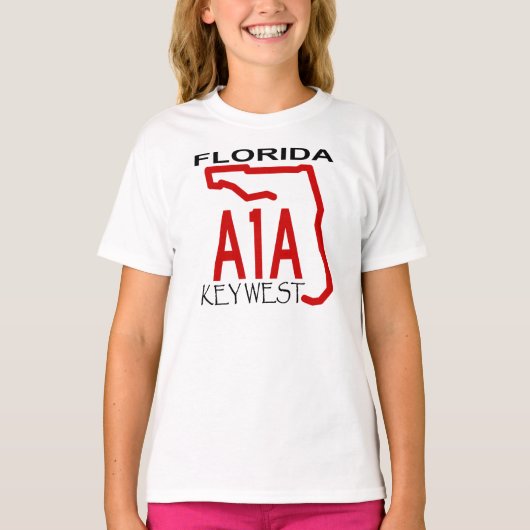 A-1-A Key West light T-shirt (Voorkant)