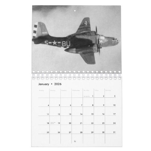 A-20 Havoc Kalender (Jan 2026)