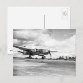A-20 verwoesting briefkaart (Voorkant / Achterkant)