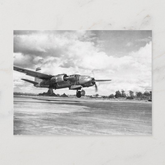 A-20 verwoesting briefkaart (Voorkant)