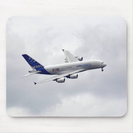A 380 Airbus Mouse Mat Muismat (Voorkant)