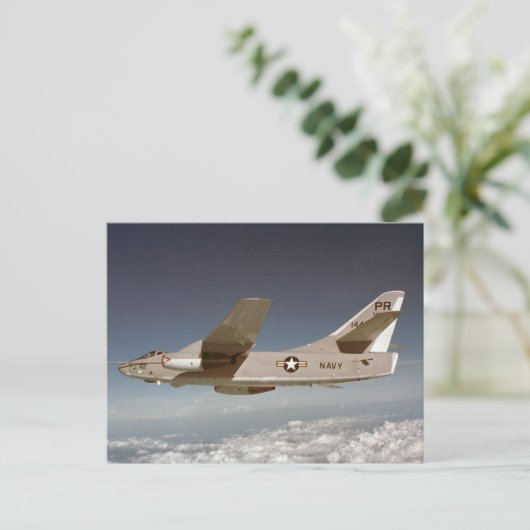 A-3 Skywarrior Briefkaart (Staand voorkant)