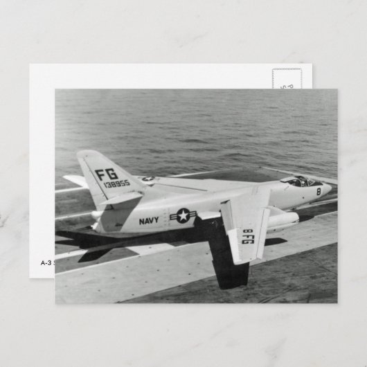 A-3 Skywarrior Briefkaart (Voorkant / Achterkant)