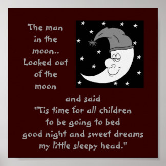 a-4 man op het maan poster