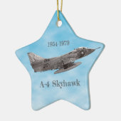 A-4 Skyhawk Ceramic Ornament (Links)