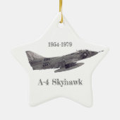 A-4 Skyhawk Ceramic Ornament (Achterkant)