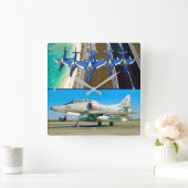 A-4 SKYHAWK VIERKANTE KLOK (Huis)