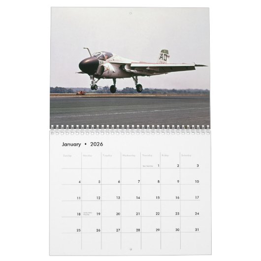 A-6 Intruder Kalender (Jan 2026)