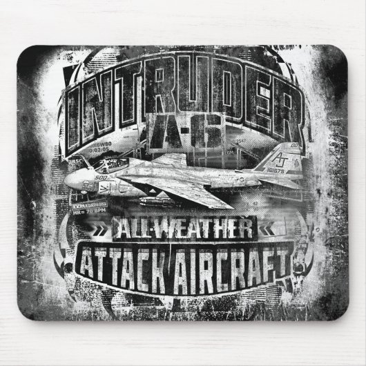 A-6 Intruder Muismat Mousepad (Voorkant)