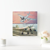 A-6 INTRUDER VIERKANTE KLOK (Huis)