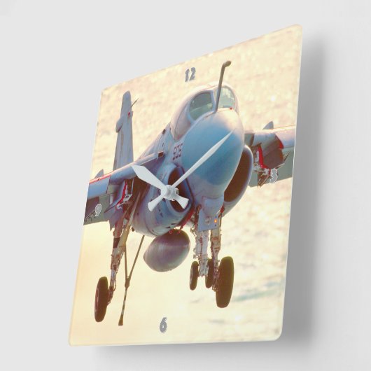 A-6 INTRUDER VIERKANTE KLOK (Hoek)