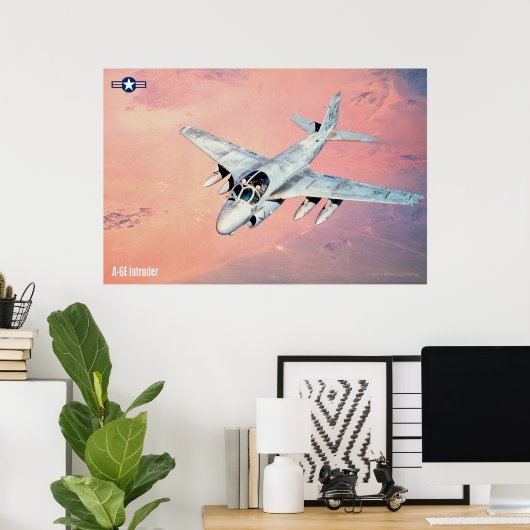 A-6E INTRUDER POSTER (Thuiskantoor)