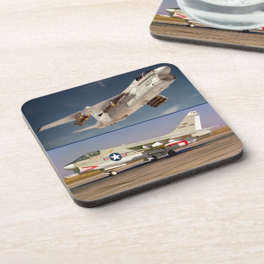 A-7 CORSAIR II BIER ONDERZETTER (Linkerzijde)