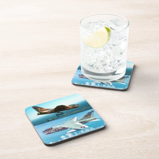 A-7 CORSAIR II BIER ONDERZETTER (Rechterzijde)