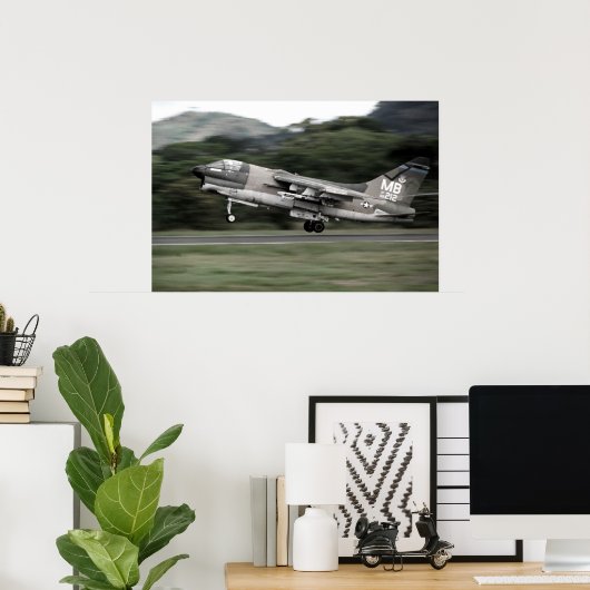 A-7 Corsair II Poster (Thuiskantoor)