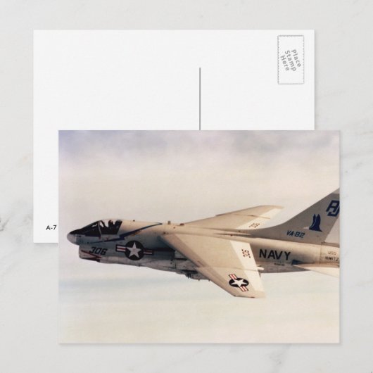 A-7 zeerover II Briefkaart (Voorkant / Achterkant)