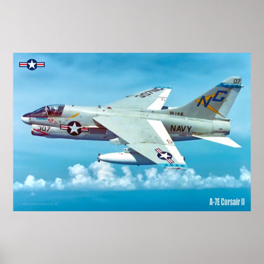 A-7E CORSAIR II POSTER (Voorkant)