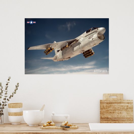 A-7E CORSAIR II POSTER (Keuken)