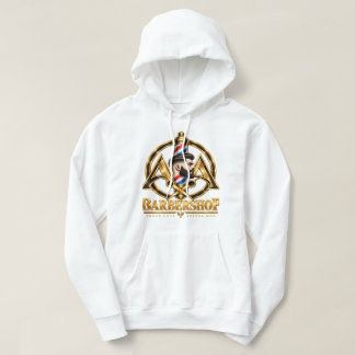 A&A Barbershop Aangepast Logo | Premium Heren Kapp Hoodie