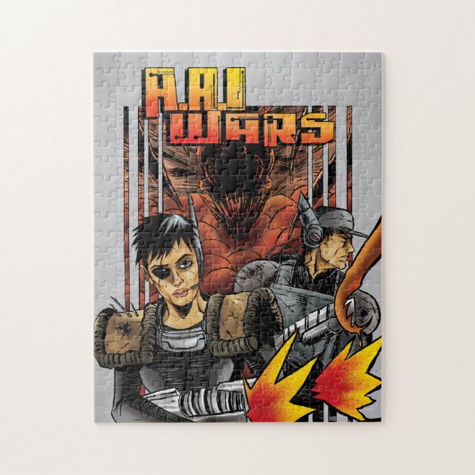 A.A.I. Wars puzzle Legpuzzel (Verticaal)