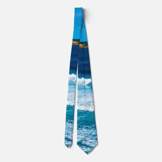 A adem van de lucht van vers Zee, Stropdas (Achterkant)