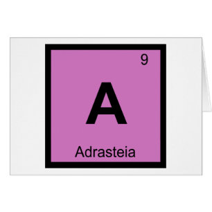 A - Adrasteia Nimf Chemie Periodiek Systeem Grieks