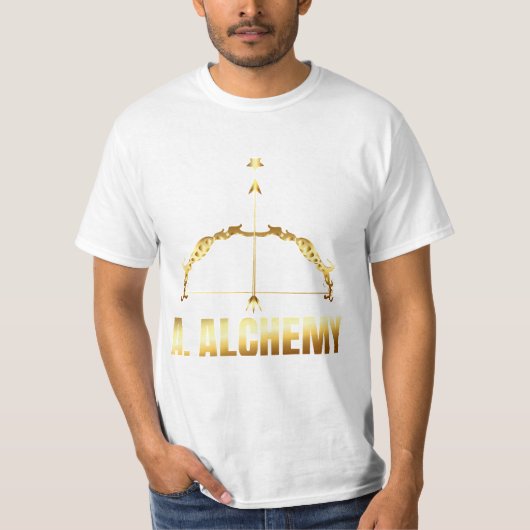 A. Alchemy Branded T-shirt Medium Size (Voorkant)