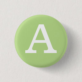 "A" Alfabet Collectible (#1) Ronde Button 3,2 Cm