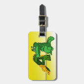 A-Alligator-Bagagelabel Bagagelabel (Voorkant verticaal)