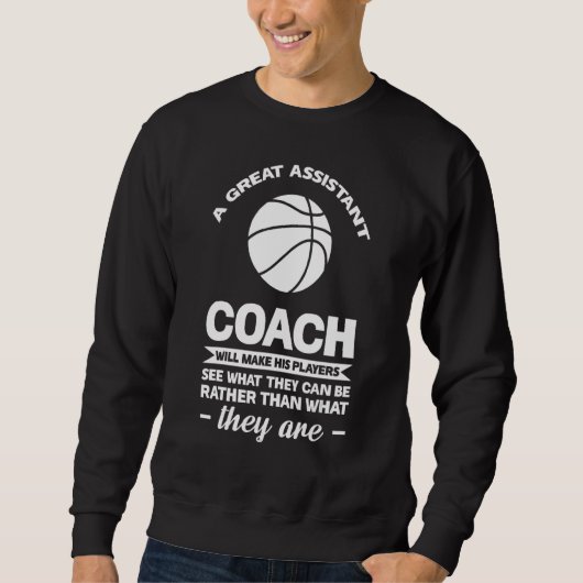 A Assiatant Coach Will Make Players Team Game Trui (Voorkant)