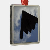 A B-2-spiriën tijdens de vlucht Metalen Ornament (Rechts)