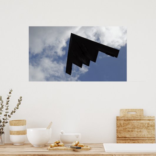 A B-2-spiriën tijdens de vlucht Poster (Keuken)