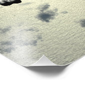 A B-52 Stratofort tijdens de vlucht Foto Afdruk (Hoek)