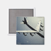 A B-52 Stratofort tijdens de vlucht Magneet (Voorkant / Achterkant)