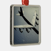 A B-52 Stratofort tijdens de vlucht Metalen Ornament (Rechts)