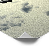 A B-52 Stratofort tijdens de vlucht Poster (Hoek)