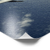 A B-52 Stratofort tijdens vlucht 2 Foto Afdruk (Hoek)