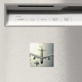 A B-52 Stratofort tijdens vlucht 2 Magneet (Insitu (Vaatwasser))