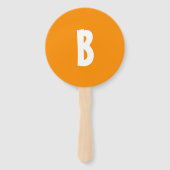 A B Quiz Antwoord Paddle Bord Handwaaier (Achterkant)