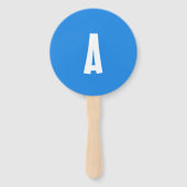 A B Quiz Antwoord Paddle Bord Handwaaier (Voorkant)