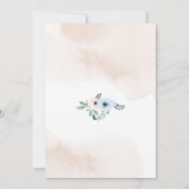 A Baby Boy Is Brewing Tea Party Baby Shower  Kaart (Achterkant)