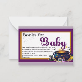 A Baby Brewing _Books for Baby Notitiekaartje