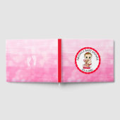 A Baby Girl en haar Teddy Bear Baby shower Gastenboek (Volledig)