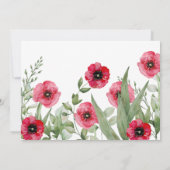 'A Baby is Brewing' Aftermiddagse thee-Baby shower Bedankkaart (Achterkant)