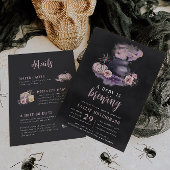 A Baby Is Brewing All in One Halloween Baby Shower Kaart